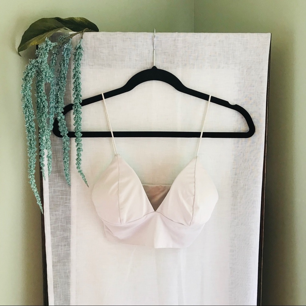 SHEIN white bralette